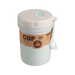 image-Wheat Straw Cup Soup Cup Breakfast Cup Portable Handy Cup Insulated Water Cup