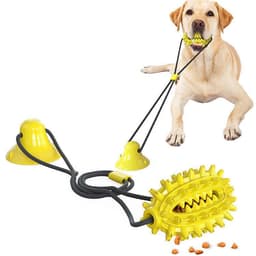 image-Sucker Dog Toy Tug Of War Molar Stick Leaking Ball