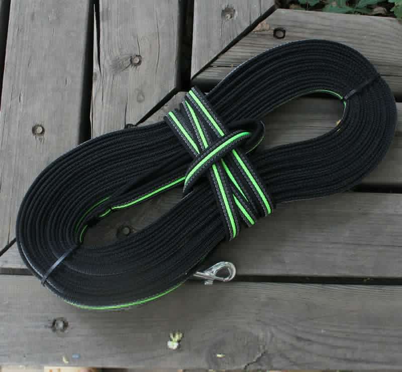 image-German Animal Husbandry Training Tracking Rope Pet Anti-Skid Control Rope Super Long Traction Dog Training Rope
