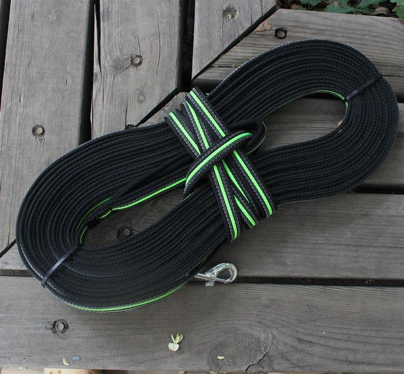 image-German Animal Husbandry Training Tracking Rope Pet Anti-Skid Control Rope Super Long Traction Dog Training Rope
