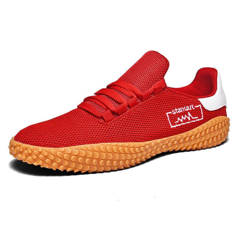 image-Spring and Summer Flying Woven Casual Shoes Large Men's Shoes Beathable Korean Forrest Gump Sneakers