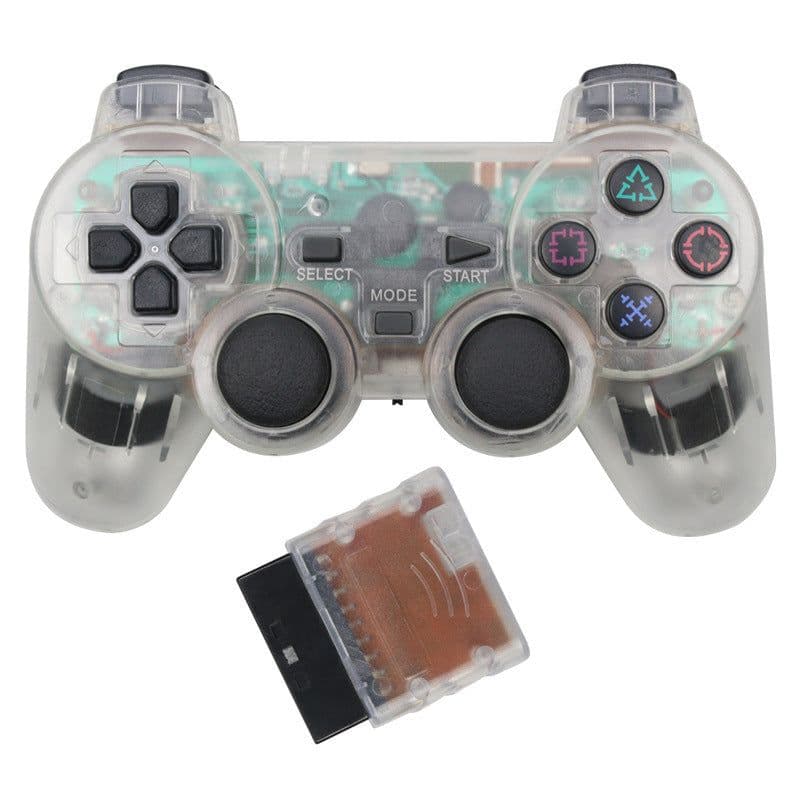 image-Factory Direct Sale PS2 Neutral Snowflake Key Universal Key Wireless Controller Naked 2.4G Game Controller