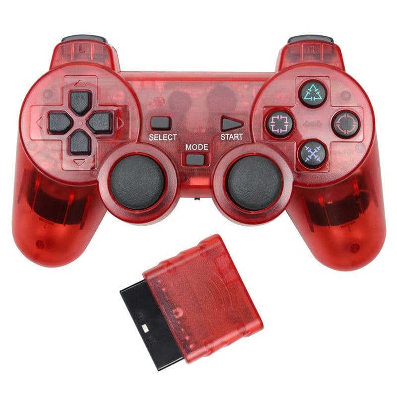 image-Factory Direct Sale PS2 Neutral Snowflake Key Universal Key Wireless Controller Naked 2.4G Game Controller