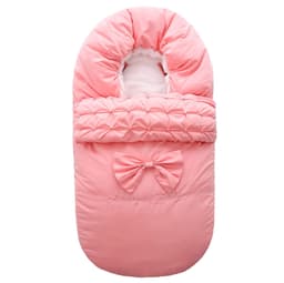 image-Premium Nouveau Bebe Sac De Couchage Nouveau-nes Sacs De Nuit Couverture Enveloppe Arc Bebe Exterieur Enfant En Bas Age Hiver Chaud Emmailloter Poussette Enveloppement