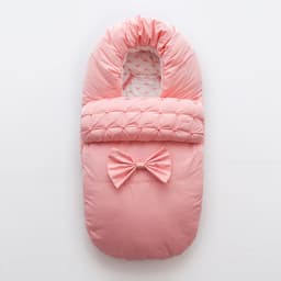 image-Premium Nouveau Bebe Sac De Couchage Nouveau-nes Sacs De Nuit Couverture Enveloppe Arc Bebe Exterieur Enfant En Bas Age Hiver Chaud Emmailloter Poussette Enveloppement