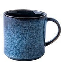image-Vintage Style Ceramic Cup Blue Pink Coffee Cup Mug Mug Household Drinking Water Cup