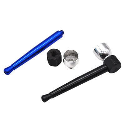 image-Detachable portable metal smoke pipe Creative Disguised Small 88X30MM smoke pipe Herb Tobacco Pipes smoking metal pipe