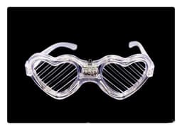 image-Luminous Glasses LED Light Up Glasses Party Decoration Purple Color Luminous Shutter Shades Glow Glasses Children Adults Holiday Accessories Gift