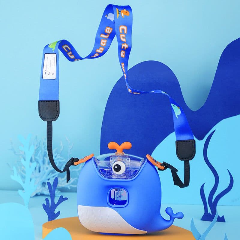 image-Children's Straw Cup Cartoon Cute Water Cup Toddler Student Kettle