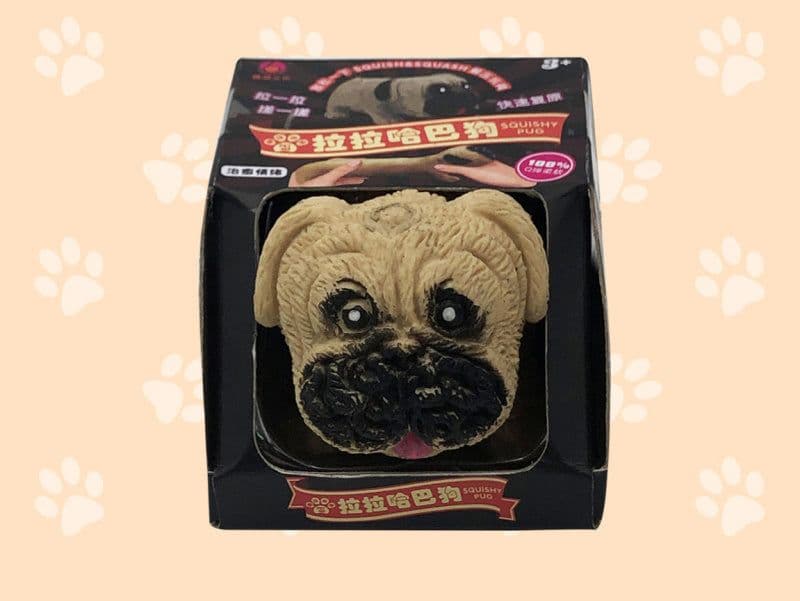 image-Children'S Lala Dog Creative Novelty Decompression Toys Pinch Pig Pug Toys