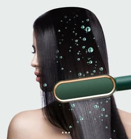 image-Straightening Comb Splint Hair Straightener Dual-Use Curling Iron Negative Ion Automatic Lazy Person Not Hurting Hair