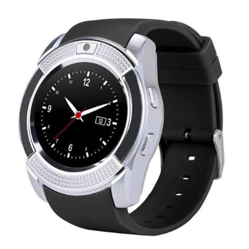 image-Full Circle Screen Card Sedentary Sleep Monitoring Watch