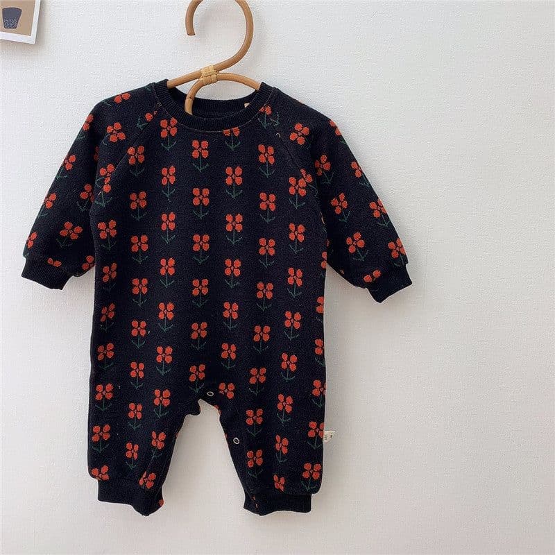image-New Baby One-Piece Long-Sleeved Ass Clothes