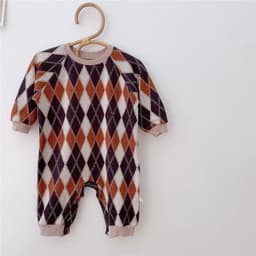 image-New Baby One-Piece Long-Sleeved Ass Clothes