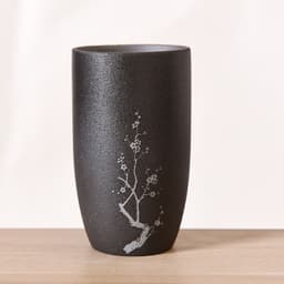 image-Retro Style Handmade Ceramic Individual Mug Stoneware Water Cup Coffee Cup
