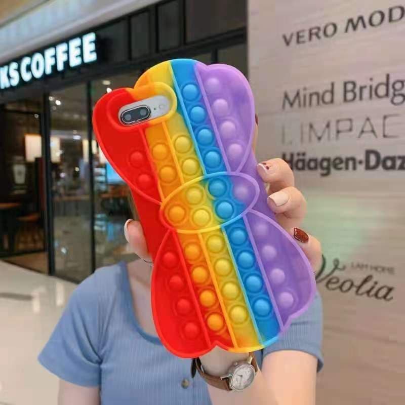 image-Relieve Stress Toys Push It Bubble Phone Case