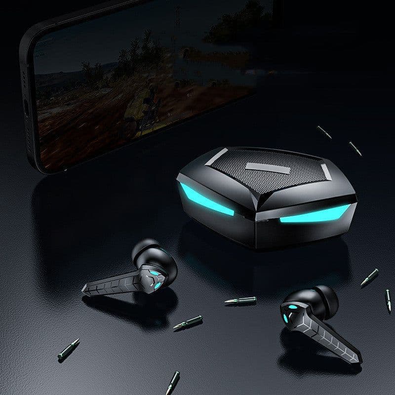image-TWS Gaming Headset Gamer Without Delay 360 Stereo Wireless Bluetooth 5.1 Headphones Sports Earplugs With Microphone 10 Hours