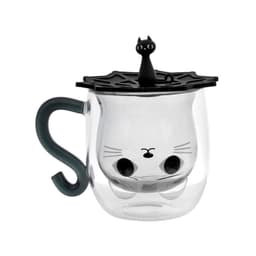 image-Creative Cat Cup Cartoon Water Cup cCat Cute Creative Coffee Cup Casual Cup Couple Gass Cat Paw Cup
