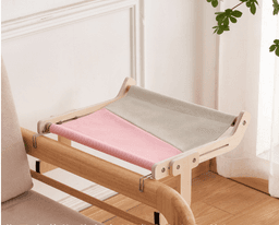 image-Window Cat Hammock Bed Hanging Nest For All Seasons Universal Cat Bed
