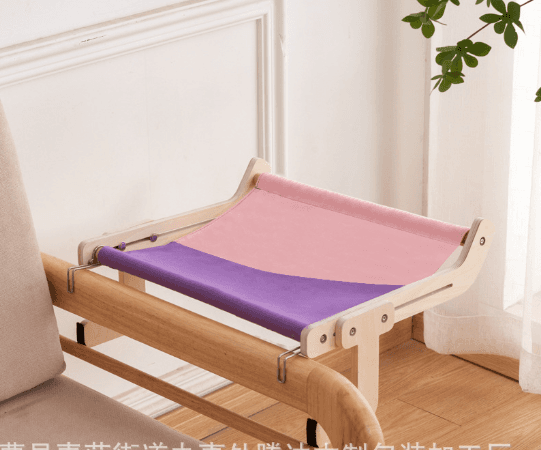 image-Window Cat Hammock Bed Hanging Nest For All Seasons Universal Cat Bed