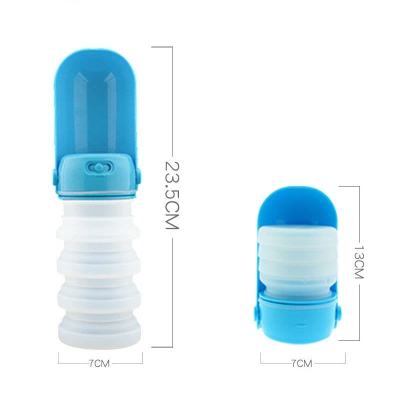 image-Portable Pet Folding Outdoor Water Cup