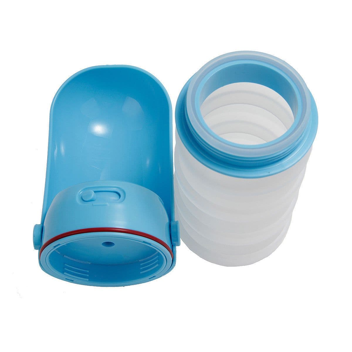 image-Portable Pet Folding Outdoor Water Cup
