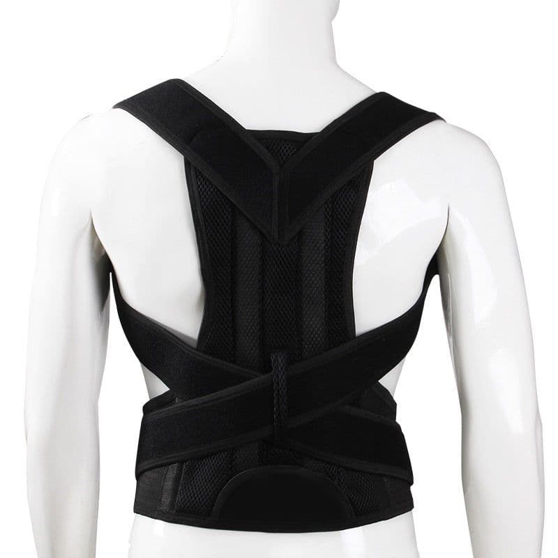 image-Humpback Posture Correction Belt - Black Men Women Sizes XS-XXL