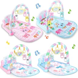 image-Explosive Baby Pedal Piano Toy Baby Music Fitness Frame