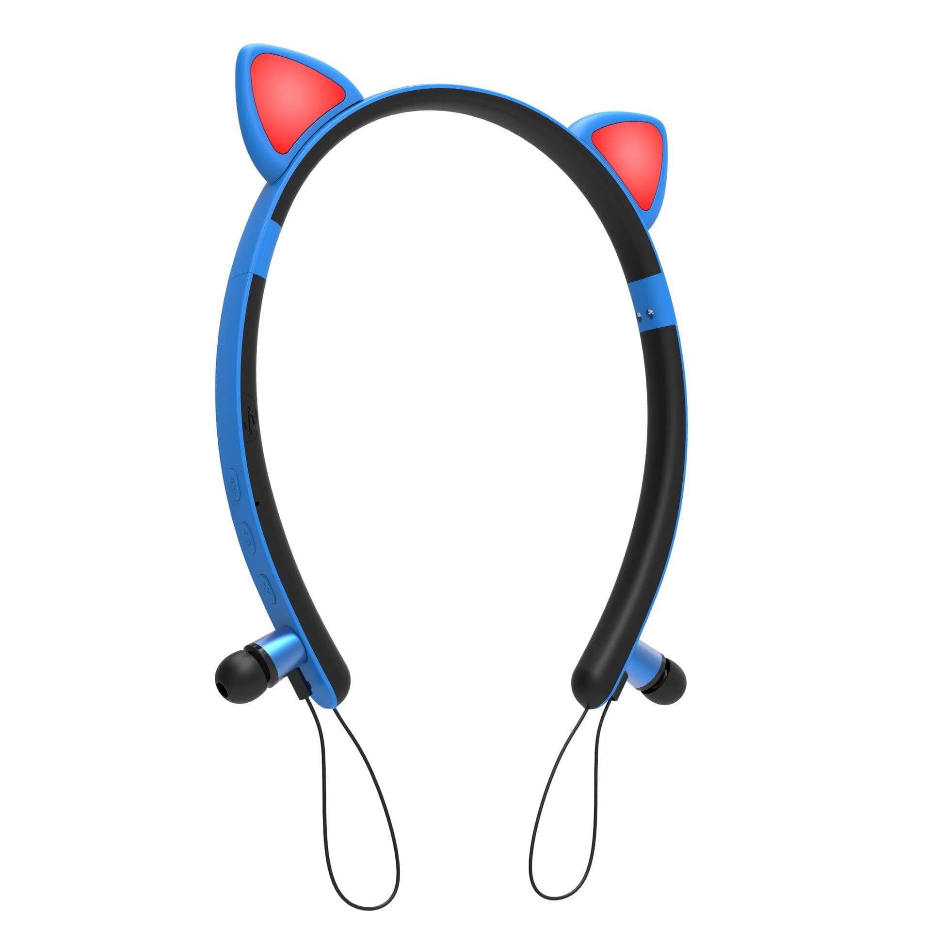 image-Cat Ear Headset With Microphone For All Phones