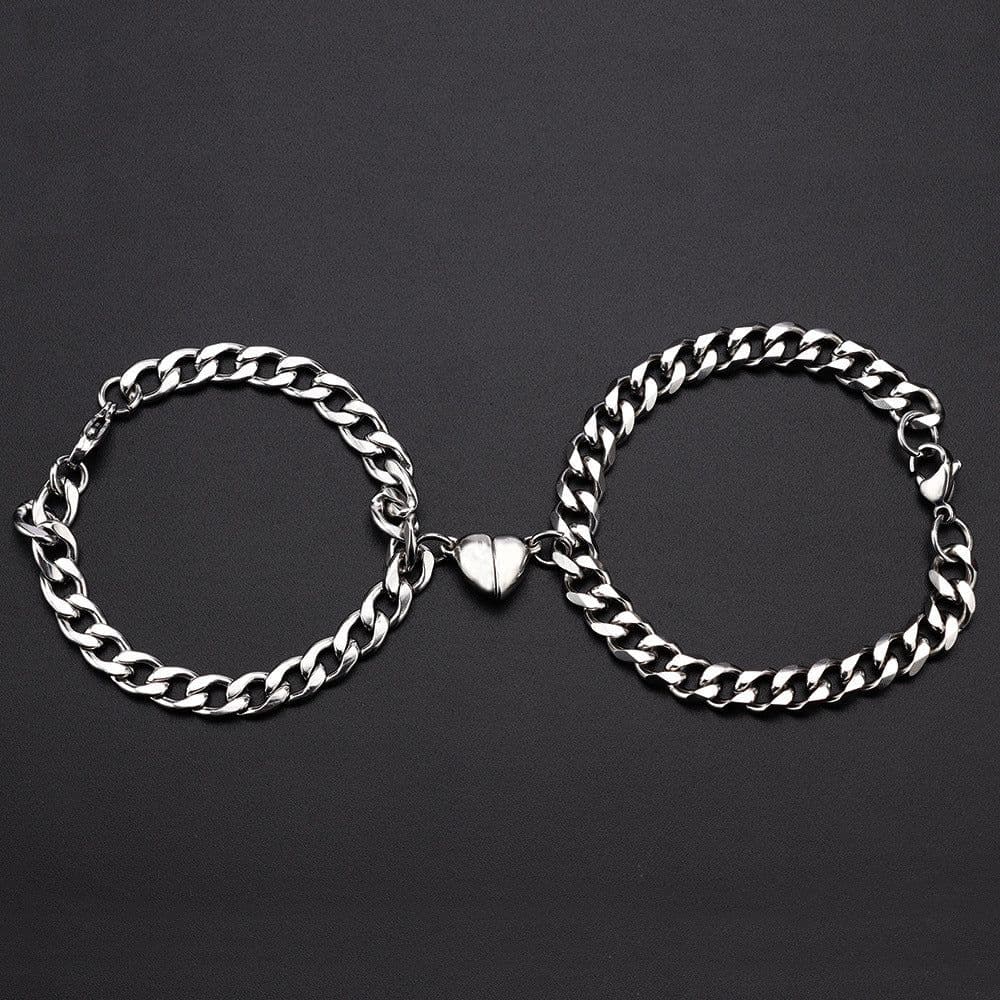 image-Love Magnet Attracts a Pair Of Male And Female Couple Bracelets
