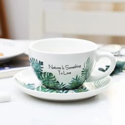 image-Embossed Latte Coffee Cup Cappuccino Latte Cup