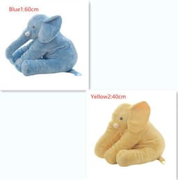 image-Elephant Doll Pillow Baby Comfort Sleep With