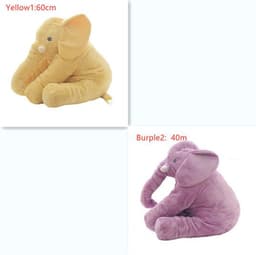 image-Elephant Doll Pillow Baby Comfort Sleep With