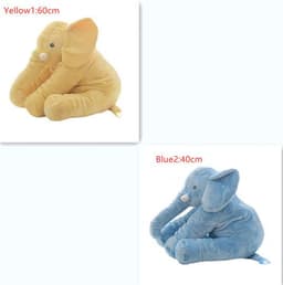 image-Elephant Doll Pillow Baby Comfort Sleep With