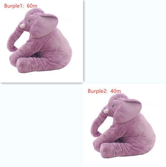 image-Elephant Doll Pillow Baby Comfort Sleep With