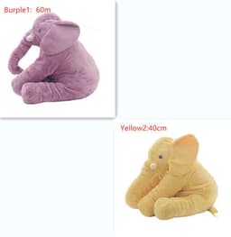 image-Elephant Doll Pillow Baby Comfort Sleep With