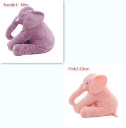 image-Elephant Doll Pillow Baby Comfort Sleep With