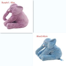image-Elephant Doll Pillow Baby Comfort Sleep With