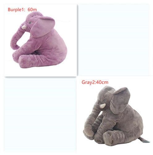 image-Elephant Doll Pillow Baby Comfort Sleep With