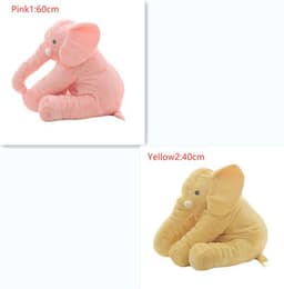 image-Elephant Doll Pillow Baby Comfort Sleep With