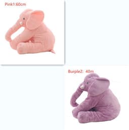 image-Elephant Doll Pillow Baby Comfort Sleep With