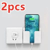 image-Mobile Phone Charging Storage Rack Punch-free Sticky Storage Box