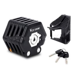 image-Foldable Bike Lock With 3 Keys Hamburg-Lock Alloy Anti-Theft