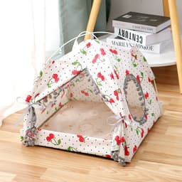 image-Cat Tent Cat Cat House Enclosed Pet Bed