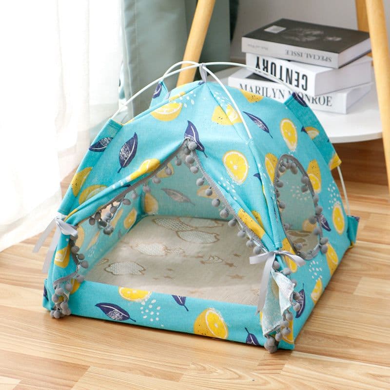 image-Cat Tent Cat Cat House Enclosed Pet Bed