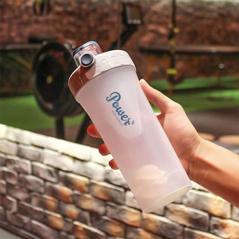 image-Shaking Cup Fitness Cup Mixing Cup Water Cup Cup Protein Shaking Powder Cup Sports Portable Plastic Cup