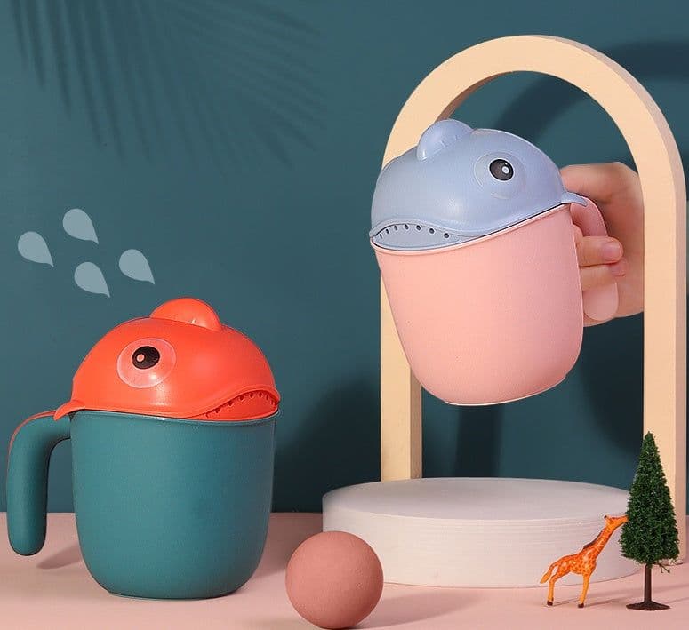 image-Baby Bath Water Scoop Water Scoop Children Shampoo Cup Bath Shampoo Cup