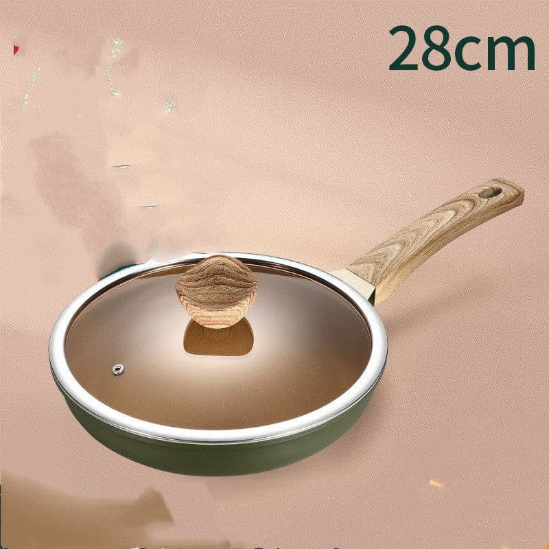 image-Household Non-stick Frying Pan Maifan Stone Frying Pan Multifunctional Frying Pan