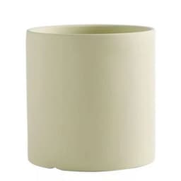 image-Nordic Industrial Style Colorful Ceramic Flowerpot Succulent Planter Green Plants Cylindrical Shape Flower Pot With Hole Tray