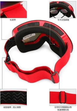 image-Ski Goggles,Winter Snow Sports Snowboard Goggles with Anti-fog UV Protection for Men Women Youth Snowmobile Skiing Skating mask